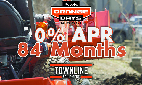 0% for 84 Months on BX Tractors!