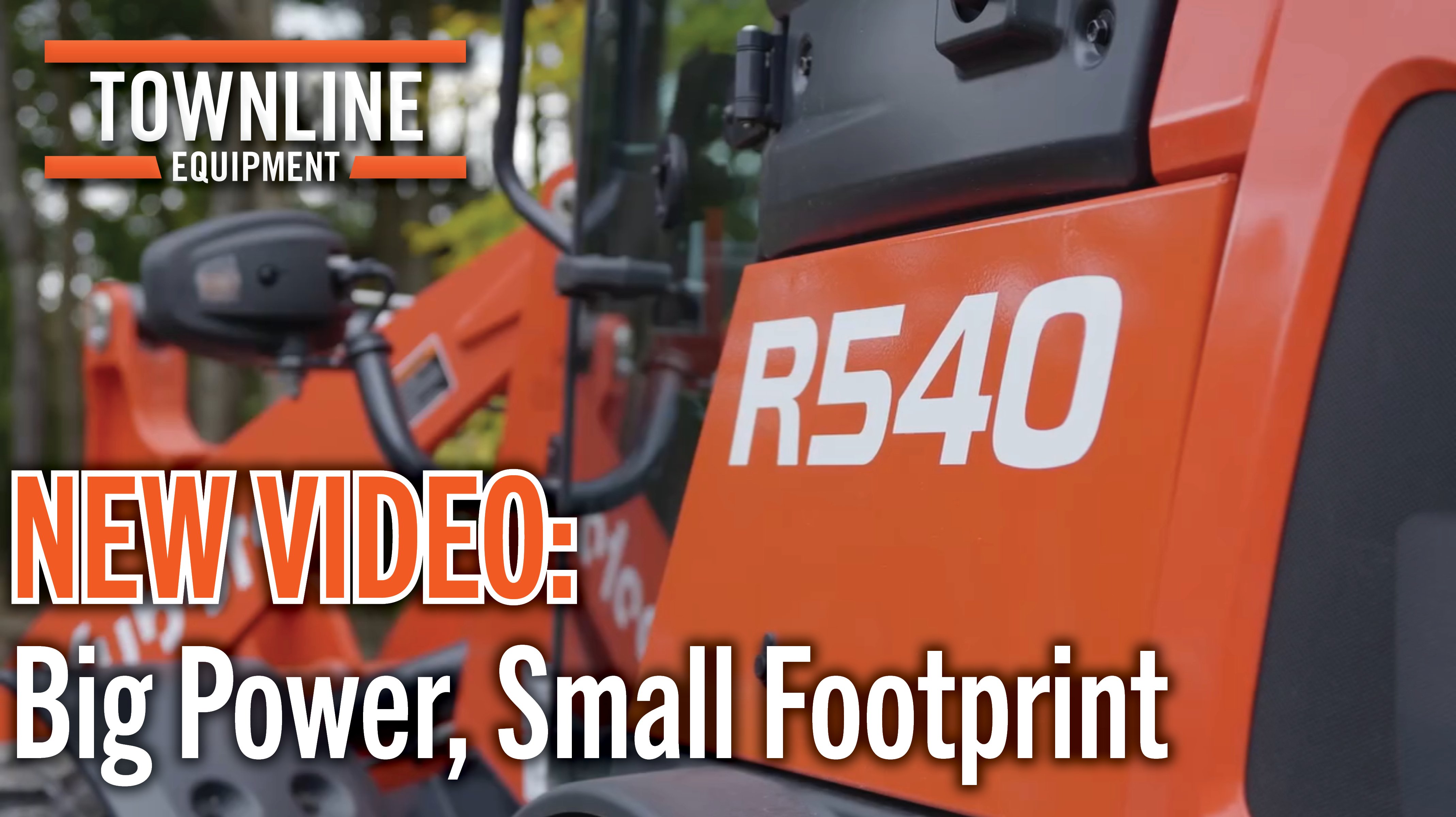 Big Power, Small Footprint: Kubota’s R-Series Wheel Loaders