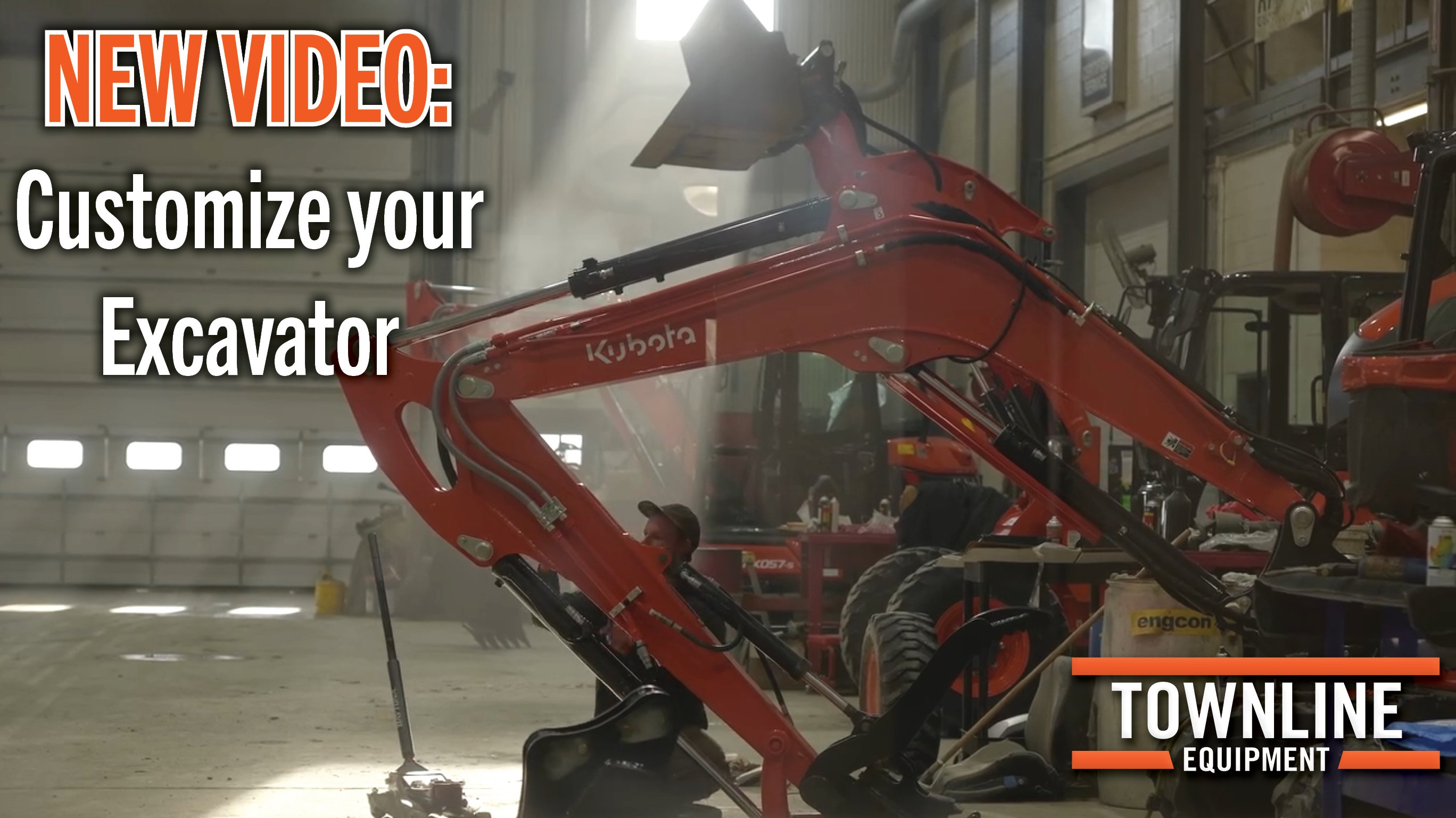 Customize your Excavator Today!