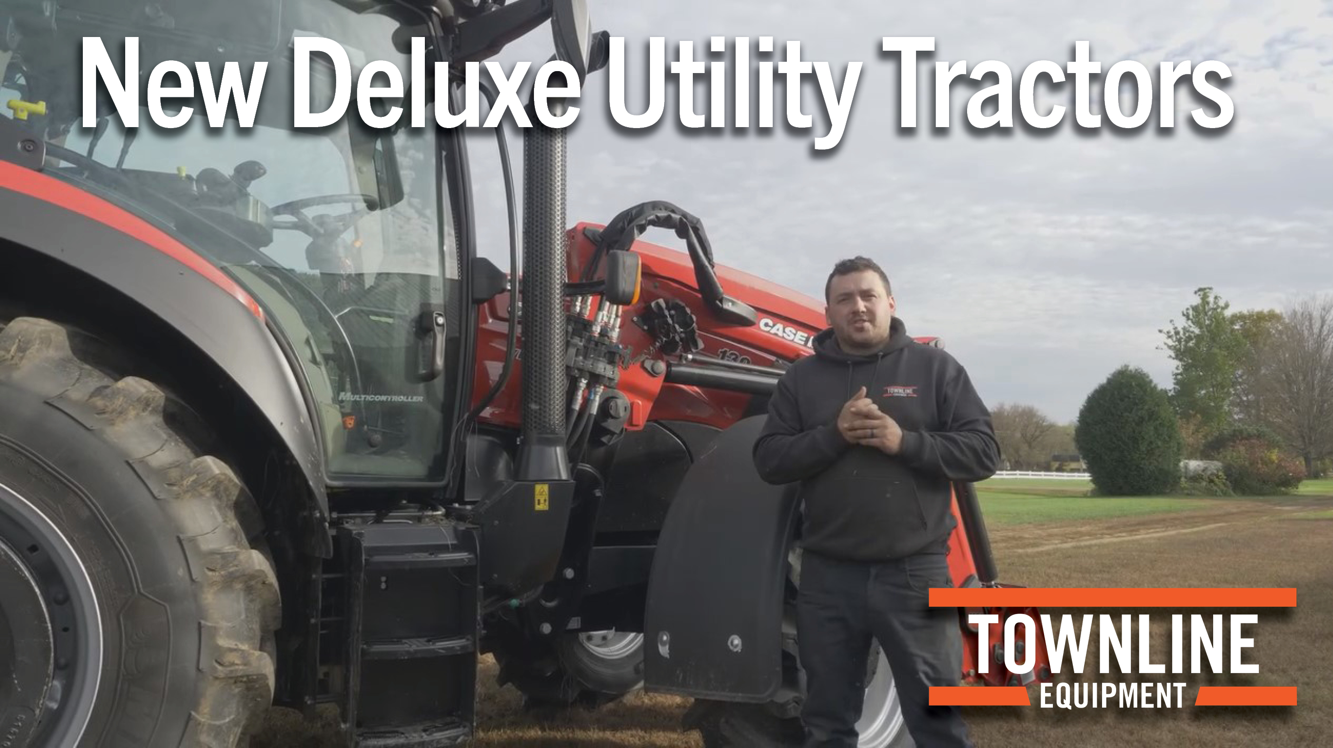 New deluxe utility tractors