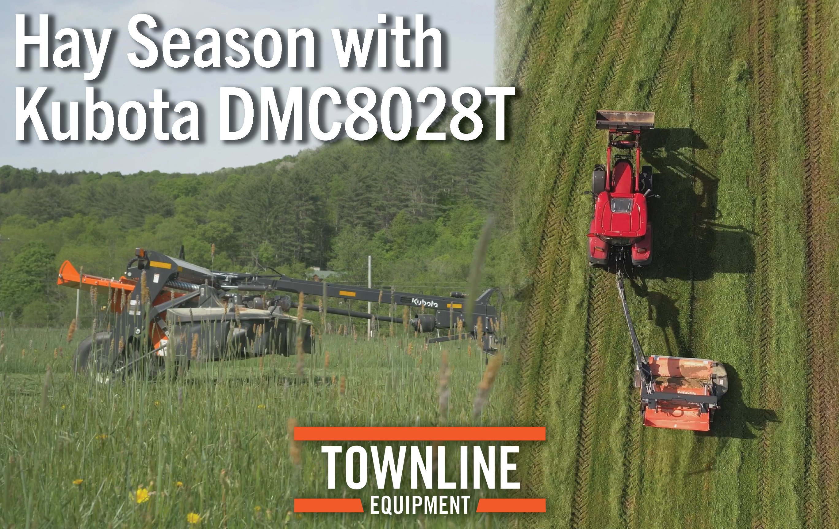 Hay Season with the 2024 Kubota DMC8028T