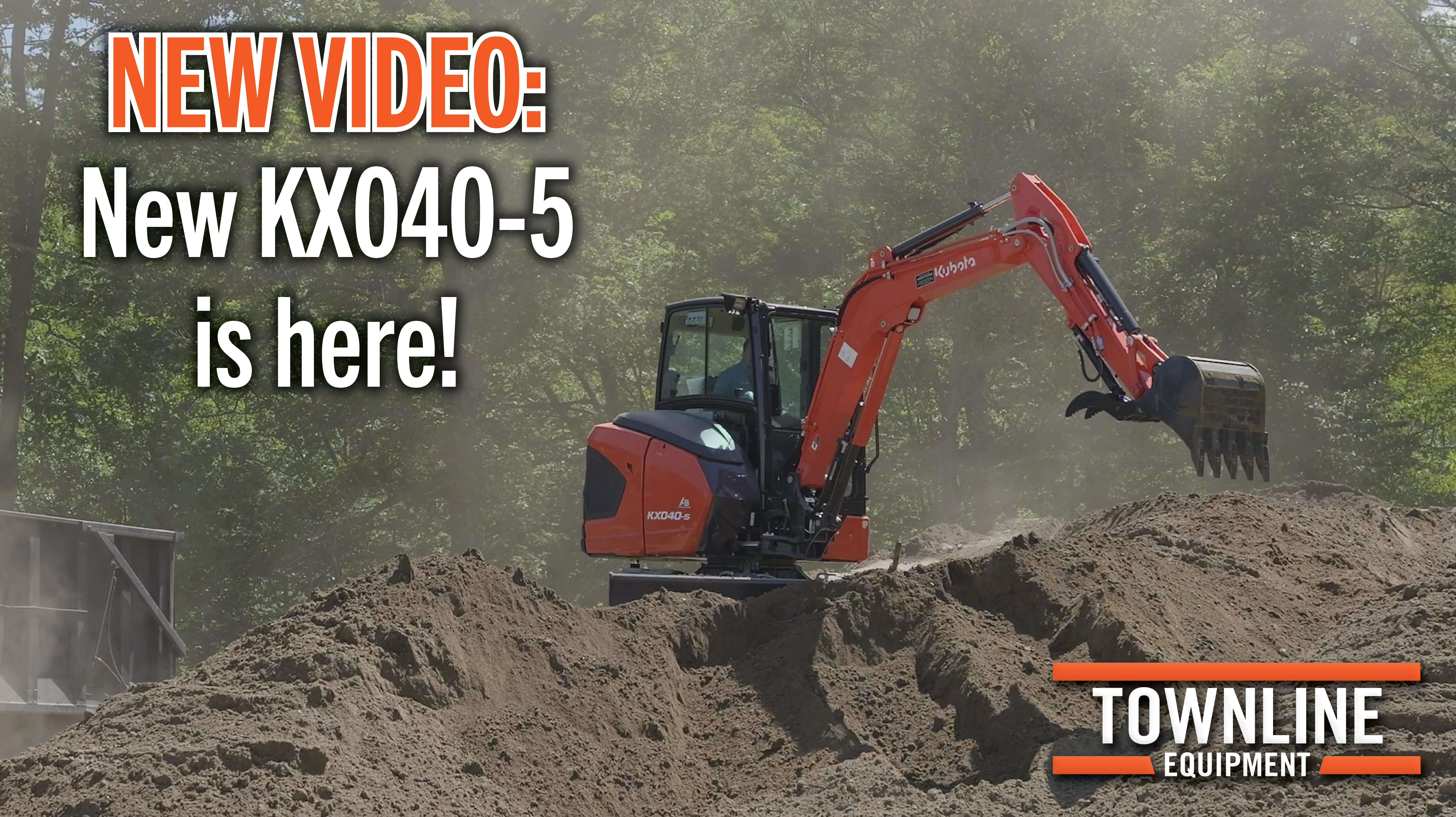 Brand New KX040-5 is Here!