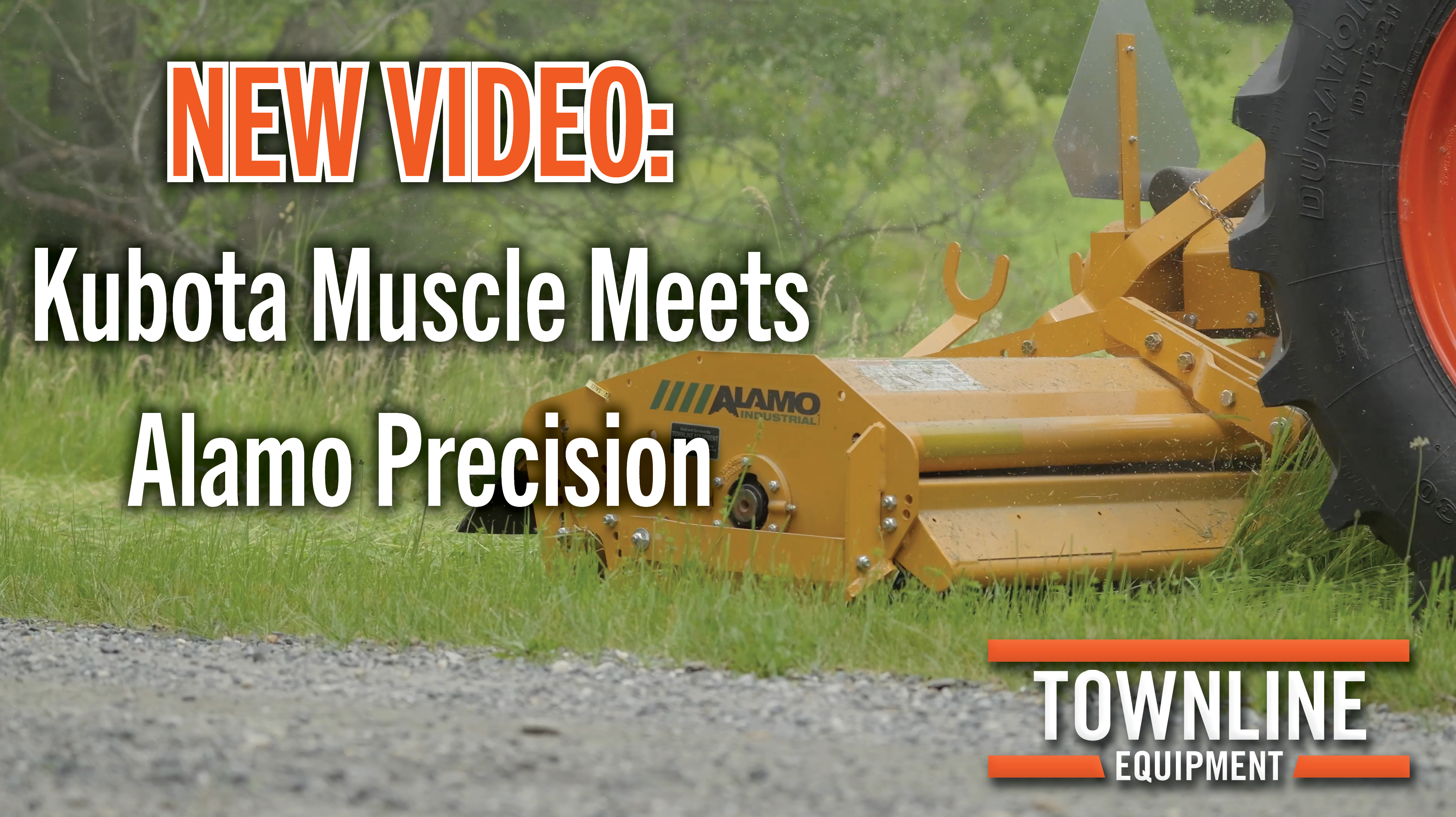Kubota Muscle Meets Alamo Precision