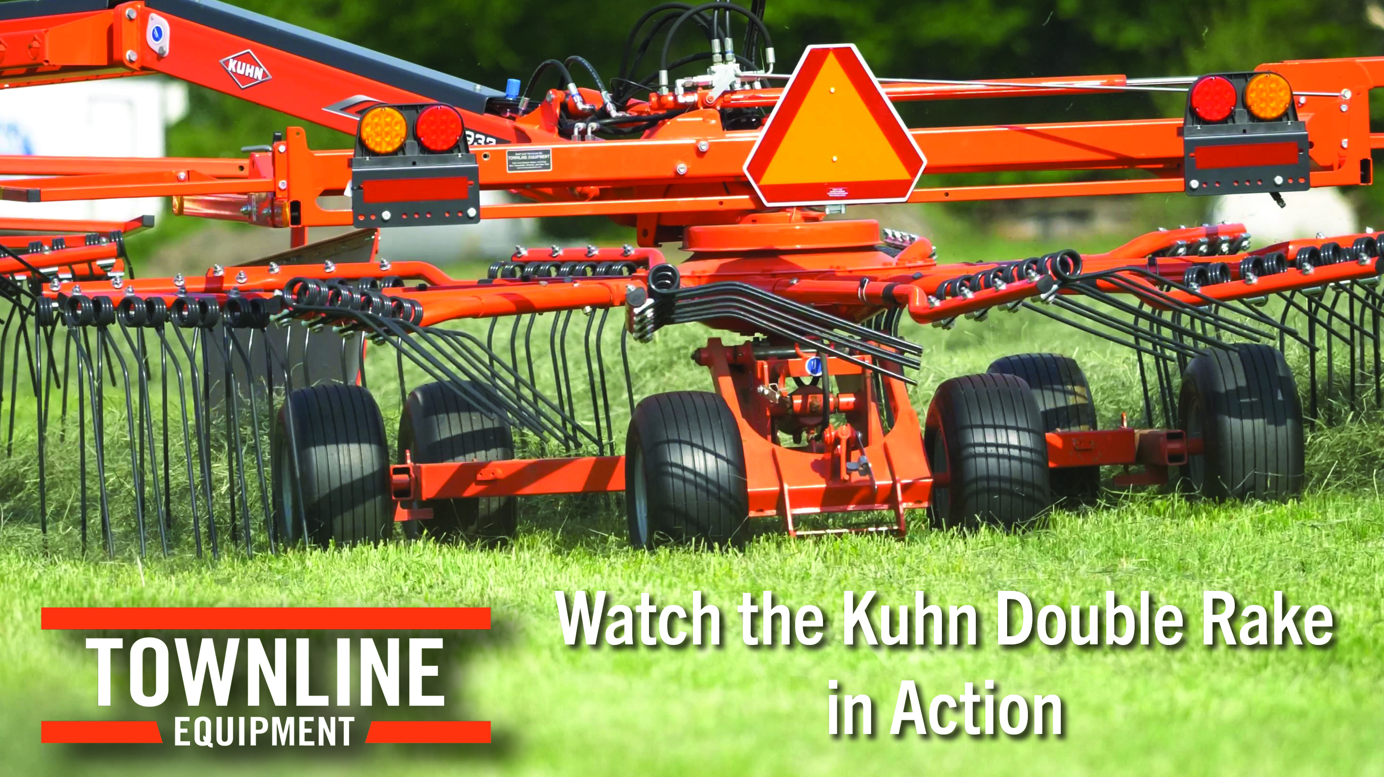 M6 111 with a Kuhn Double Rake