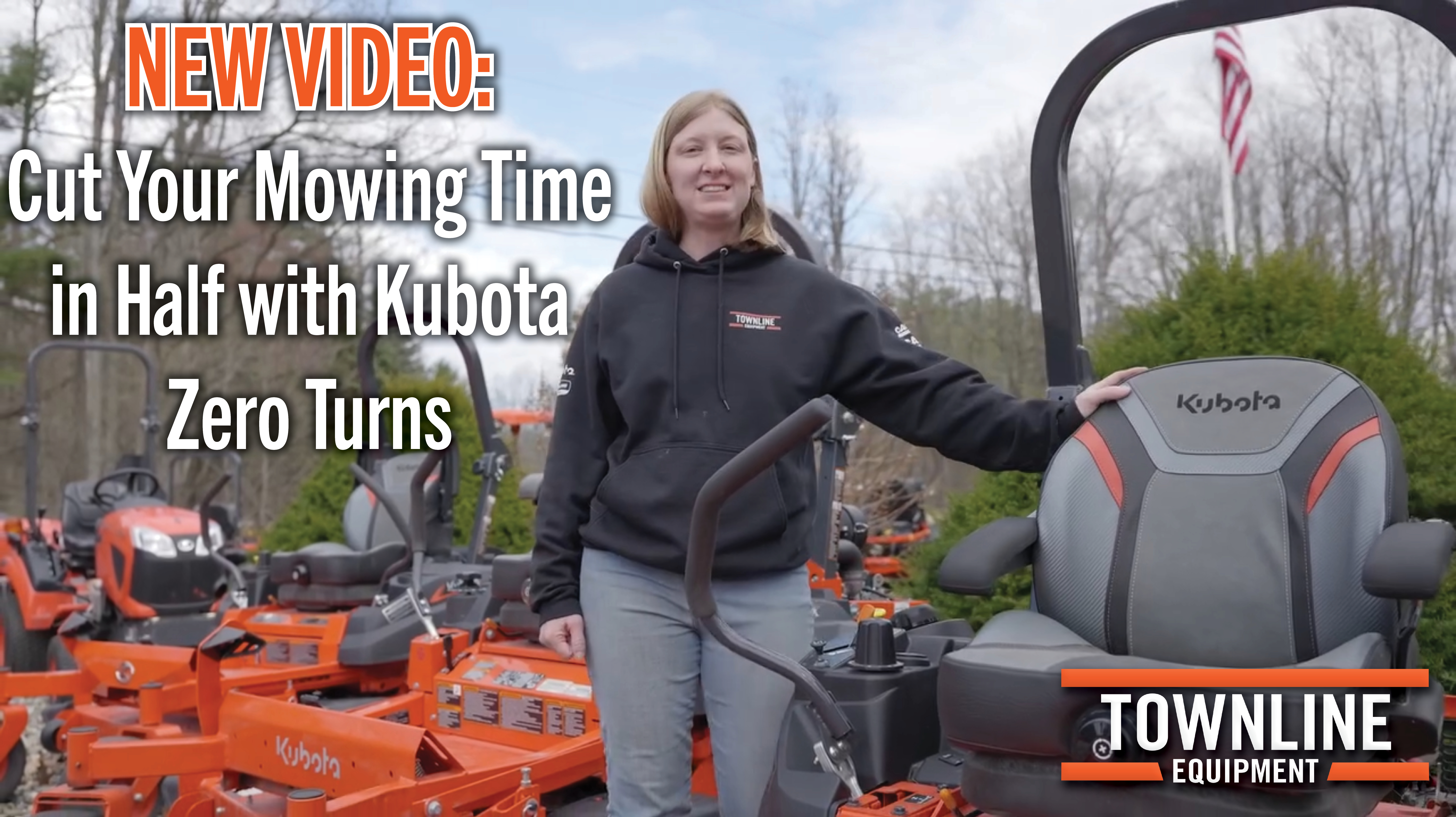 Cut Your Mowing Time in Half with These Kubota Zero Turns AND 0% A.P.R with $0 Down!