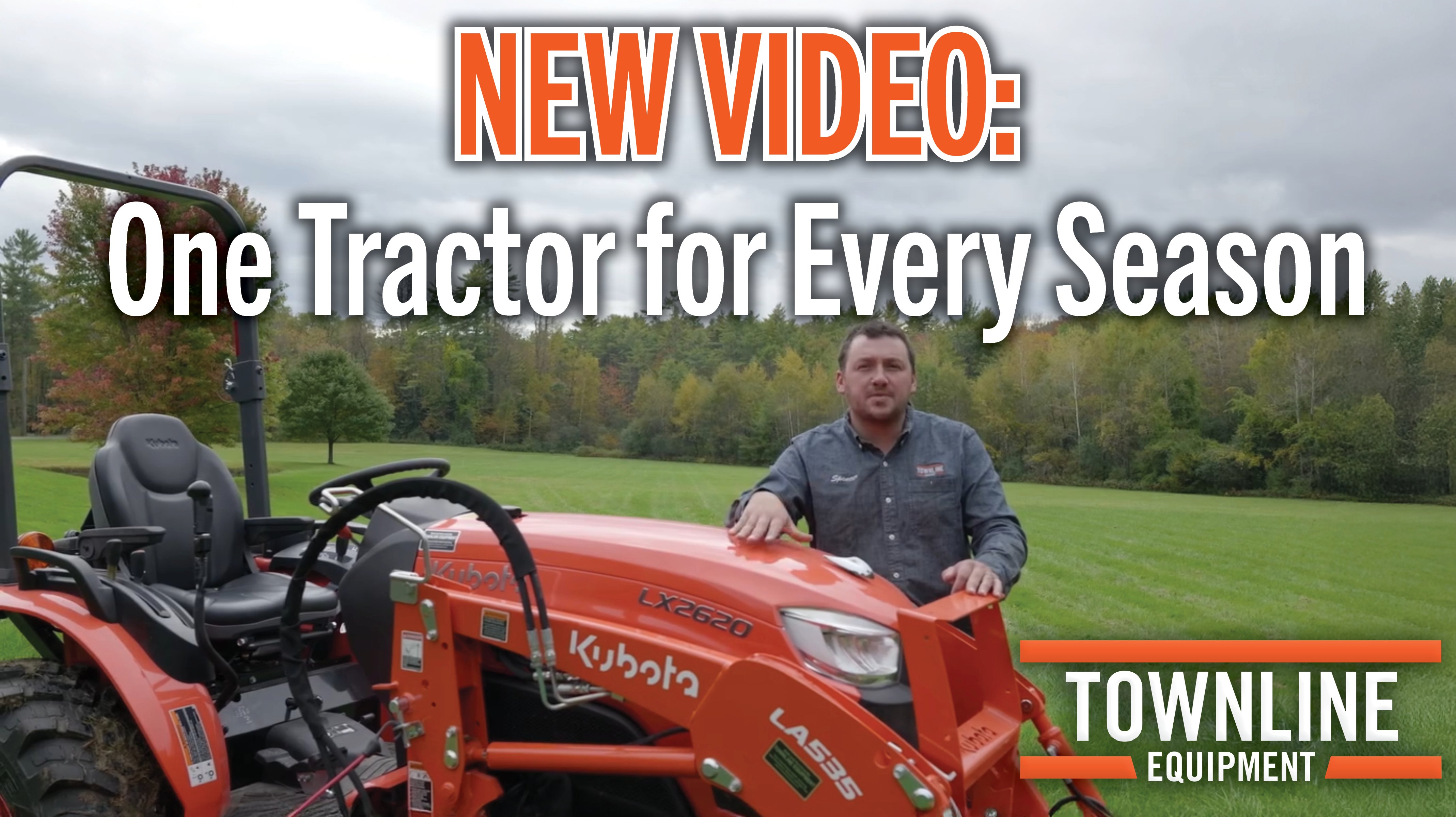 Meet the Kubota LX2620HSD: One Tractor for Every Season