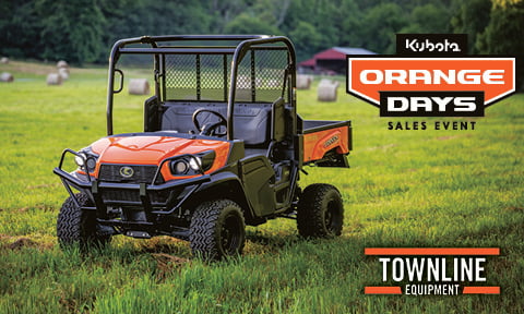 Check Out the Kubota Utility Vehicle Orange Days Sales Event!!