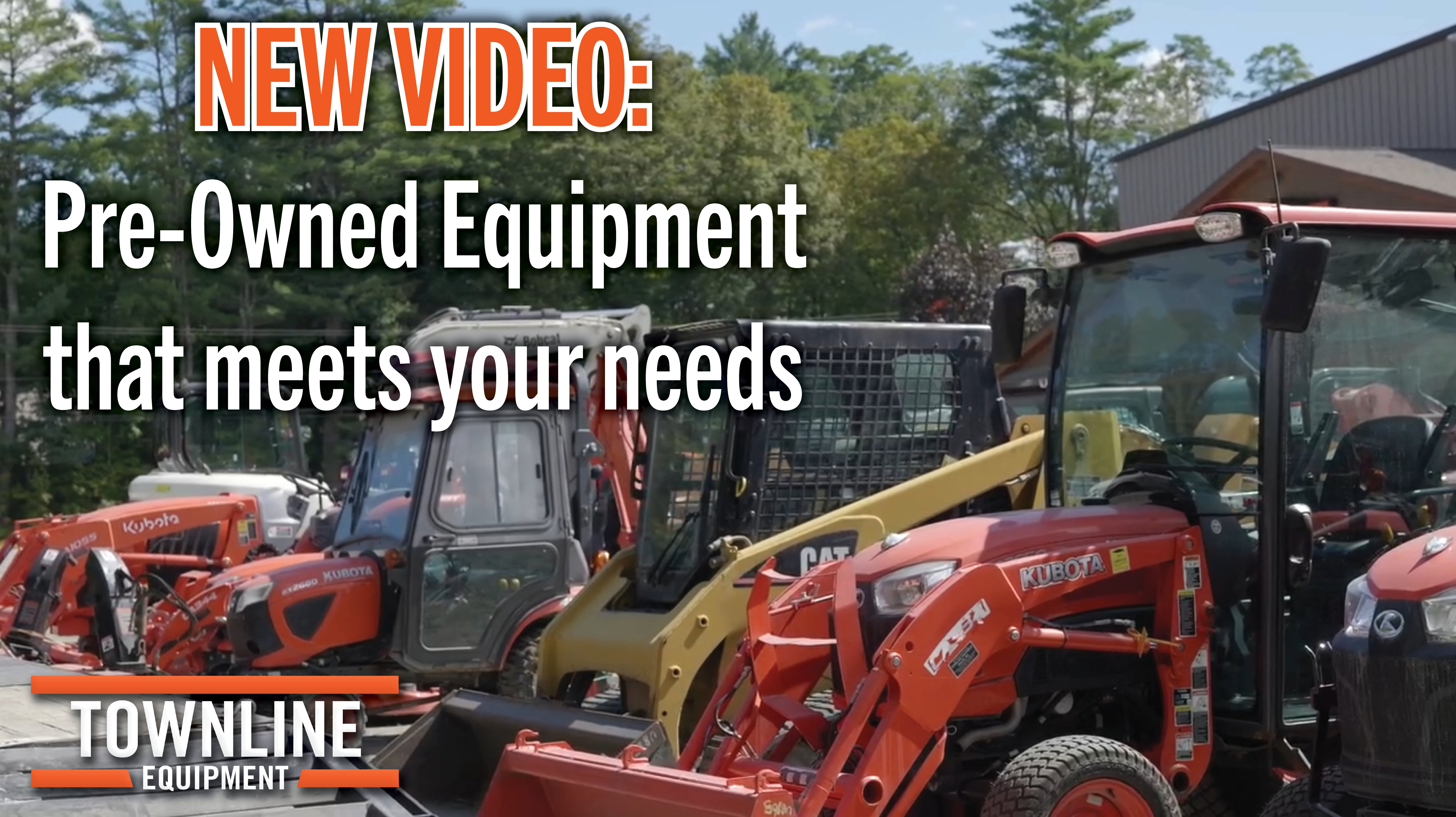 Pre-Owned Equipment that meets your needs
