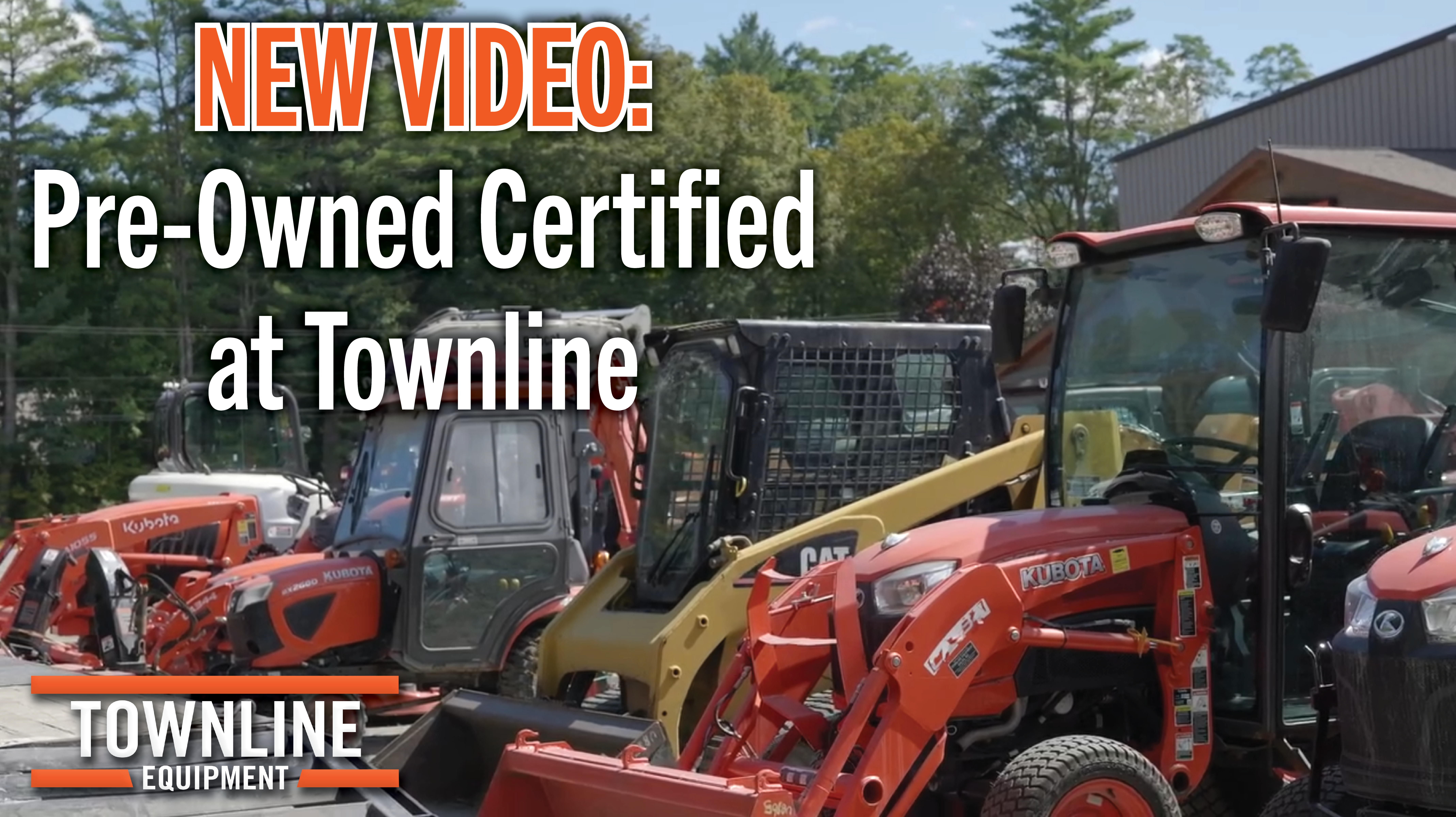Pre-Owned Equipment that meets your needs