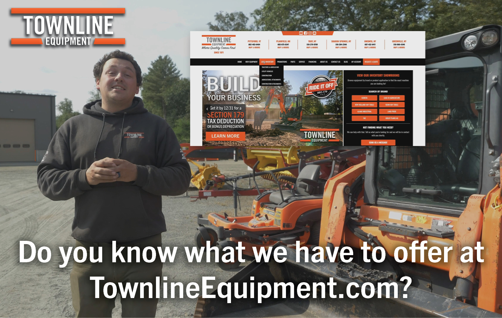 What Townlineequipment.com has to offer