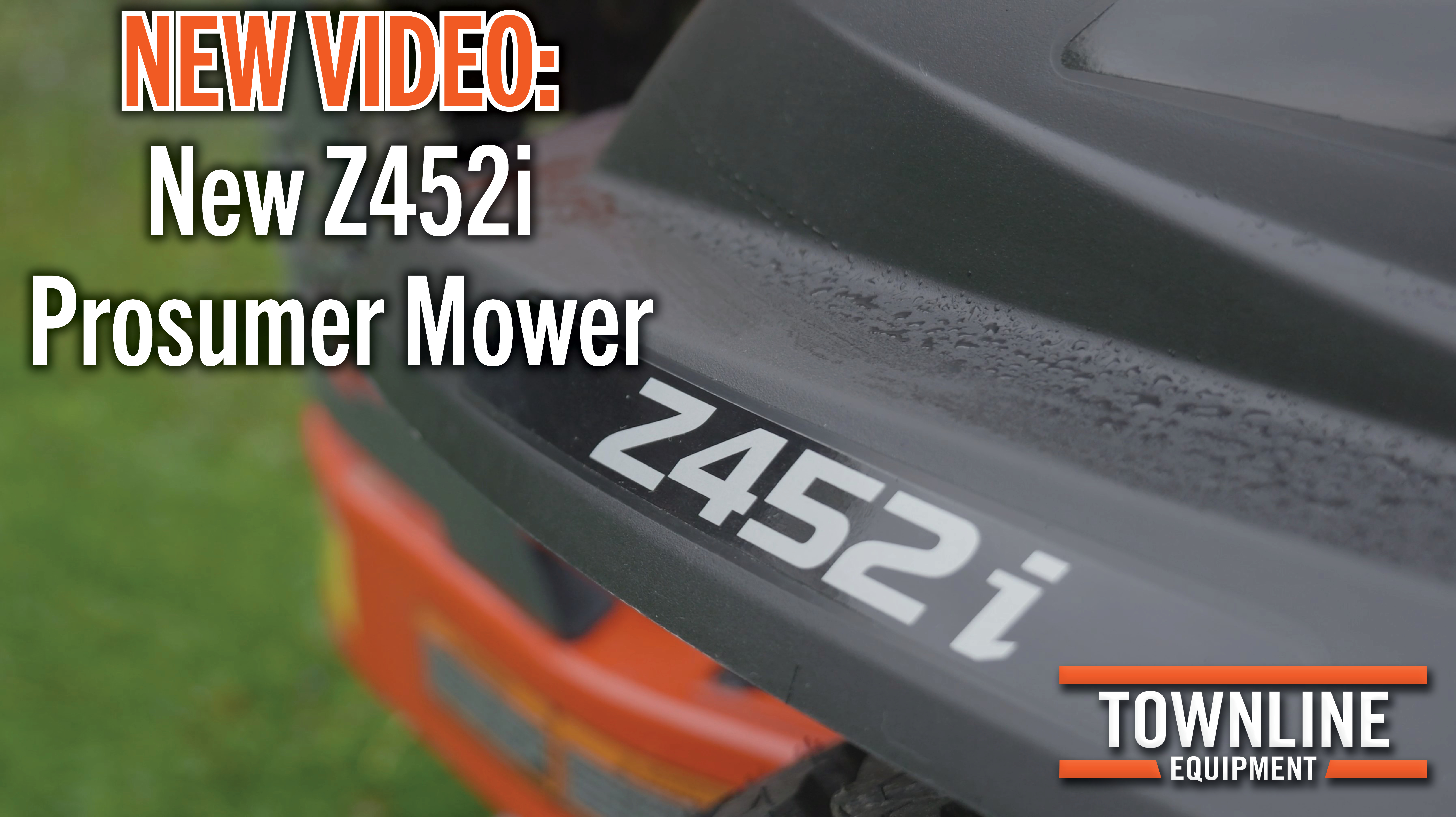 New Z452 Prosumer Mower